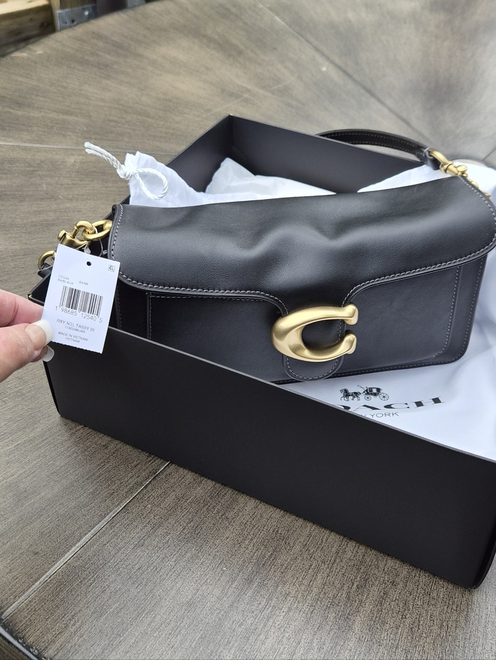 Coach Rexy 10th Birthday Tabby Shoulder Bag 26 - Brand New W/ Dust Bag CEG40